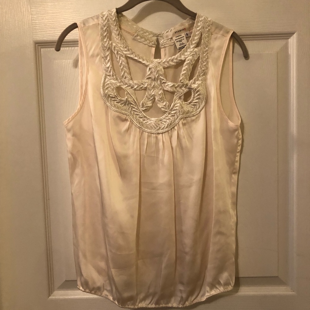 Studio M Sleeveless Blouse - Sz M